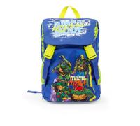 Giochi Preziosi Turtles-Sac à Dos Extensible Torsades,Dossier Confort arrière,Poche intérieure,Poignée en Tissu,Bretelles rembourrées,Fermeture éclair Dim. 29X40X13(+9) Lt15/25, Multicolore, Tortues
