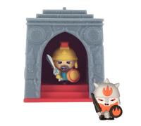 Giochi Preziosi World Of Warriors - 2 Pack (2 Guerriers + 1 Petit Temple) - En Présentoir 30 Pièces