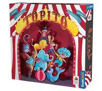 Giochi Uniti - Topito, Jeu de Table, 2-4 Joueurs, 7+ Ans, édition Italienne, GU693