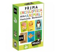 Gioco Flashcards Enciclopedia Animali Montessori Per Bambini 2-4 Headu