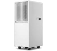 GIOFEOIK Climatiseur Mobile 12000 BTU avec Modes Froid et Déshumidification, Oscillation, Télécommande, Kit d'Installation pour Fenêtre, pour Maison et Bureau - Prise Ro, 14000 Btu, 14000 BTU