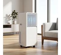 GIOFEOIK Climatiseur Portable 4000BTU Monobloc 2 Vitesses Télécommande Silencieux Kit Fenêtre Inclus Minuterie 24H Mode Nuit 3 Modes Confort pour Pièce Bureau Refroidiss, 12000 Btu, 12000 BTU