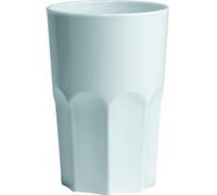 GIONA Set de 12 verres Granity - 40 cl - PP blanc