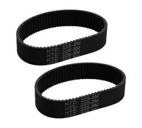 GIONAR 2 Courroies HTD 225-3M-17 pour Bosch GBS75A/ GBS75AE/Parkside/PEBS 900/Silvercrest Ponceuse, 75 Dents Courroies Dentées en Caoutchouc, Transmission Fluide et Efficace