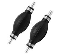 GIONAR 2PCS Poire Amorcage Gasoil, 8mm et 10mm Pompe Manuelle Carburant, Poire Amorcage en Caoutchouc, Pompe à Siphonner pour Transporter de L'essence, Du Diesel et de L'eau Liquide