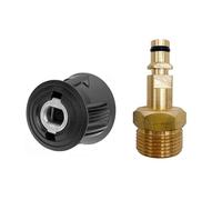 GIONAR Adaptateur de raccord rapide pour nettoyeur haute pression Karcher série K2-K7, connecteur de tuyau en laiton M22 14 mm