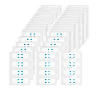 GIONAR Lot de 120 bandes de lifting pour le visage, autocollants invisibles pour femme, lifting du visage, en forme de V, masquage des rides, raffermissement de la peau, lifting du visage
