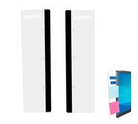 GIONAR Lot de 2 accessoires de bureau - Tableau mémo pour écran d'ordinateur, écran, tableau de messages d'ordinateur, tableau mémo pour homme et femme