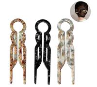 GIONAR Lot de 3 épingles à cheveux Prestige en forme de U pour femme, épingles à cheveux pour cheveux fins et épais, accessoires de coiffure élégants