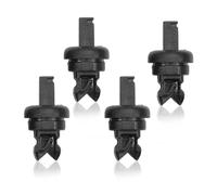 GIONAR Lot de 4 clips de ligne noirs pour étagère arrière, compatibles avec Renault Clio Megane Scenic Laguna Modus MK1 MK2 MK3 MK4, Nissan Qashqai 2007-2019,7705099001 8200675047