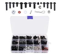 GIONAR Lot de 500 vis universelles RC pour voitures télécommandées RC Trucks Crawler, boulons Allen M3 M4, boucles, avec plateau de vis magnétique pour kit d'outils de réparation RC