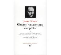 Giono : Oeuvres romanesques complètes, tome 1