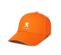 GIOPSQ Casquette de baseball pour hommes P-eugeot Casquette de sport réglable pour enfants adultes Convient aux hommes et aux femmes Chapeaux de soleil respirants Queue De Cheval/Orange/adjustable