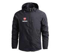 GIOPSQ Veste Du-Cati pour hommes sweat-shirt à capuche imperméable manteau coupe-vent d'extérieur vêtements de sport adulte/A/XXL