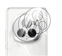 GIOPUEY 2 Pièces Caméra Arrière Protecteur Compatible avec Honor Magic 6 Pro, HD Verre Trempé [Anti-Empreintes digitales] Verre Trempé Camera pour Honor Magic 6 Pro