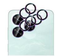 GIOPUEY 2 pièces Caméra Arrière Protecteur Compatible avec Honor X5C/X5C Plus, [Protection Complète][Double Protection] Metal + Verre Trempé, Verre Trempé Camera - Colorful