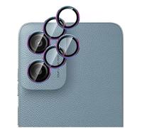 GIOPUEY 2 pièces Caméra Arrière Protecteur Compatible avec Motorola Moto G06, [Protection Complète][Double Protection] Metal + Verre Trempé, Verre Trempé Camera - Colorful