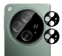 GIOPUEY 2 Pièces Caméra Arrière Protecteur Compatible avec OnePlus Open/Open Apex, HD Verre Trempé [Anti-Empreintes digitales] Verre Trempé Camera pour OnePlus Open/Open Apex