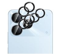 GIOPUEY 2 pièces Caméra Arrière Protecteur Compatible avec Realme Note 80, [Protection Complète][Double Protection] Metal + Verre Trempé, Verre Trempé Camera - Black