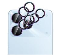 GIOPUEY 2 pièces Caméra Arrière Protecteur Compatible avec Realme Note 80, [Protection Complète][Double Protection] Metal + Verre Trempé, Verre Trempé Camera - Colorful