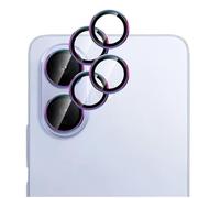 GIOPUEY 2 pièces Caméra Arrière Protecteur Compatible avec Vivo V60 Lite, [Protection Complète][Double Protection] Metal + Verre Trempé, Verre Trempé Camera - Colorful