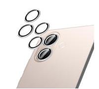 GIOPUEY 2 pièces Caméra Arrière Protecteur Compatible avec Vivo V70 Lite 5G, [Protection Complète][Double Protection] Metal + Verre Trempé, Verre Trempé Camera - Silver