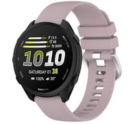GIOPUEY 20mm Bracelet Compatible avec Garmin Forerunner 70/170/170 Music, Souple Silicone Sangle Bracelet [Résistant à l'usure] [Respirant] - Purple
