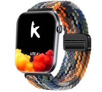 GIOPUEY 20mm Bracelet Magnétique Compatible avec Knauermann Lite 4/Knauermann Neo 2 Band, Sangle tressée en Nylon Doux [Unisexe] - Colourful