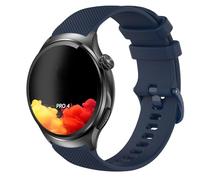 GIOPUEY 22mm Bracelet Compatible avec Knauermann Pro4 RUND/Pro3 RUND/Pro3FE/Plus, Souple Silicone Sangle Bracelet [Résistant à l'usure] [Respirant] - Dark Blue