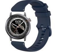 GIOPUEY 22mm Bracelet Compatible avec Kospet Orb, Souple Silicone Sangle Bracelet [Résistant à l'usure] [Respirant] - Dark Blue