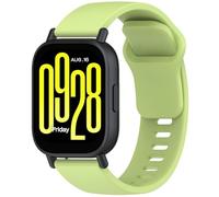 GIOPUEY 22mm Bracelet Compatible avec Xiaomi Redmi Watch 5 Active/5 Lite, Souple Silicone Sangle Bracelet [Résistant à l'usure] [Respirant] - Lime Colored