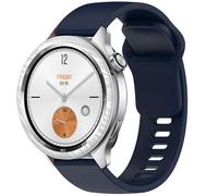 GIOPUEY 22mm Bracelet Compatible avec Xiaomi Watch S4/S3/S2/S1 Active/Watch 2/2 Pro, Souple Silicone Sangle Bracelet [Résistant à l'usure] [Respirant] - Dark Blue