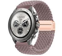 GIOPUEY 22mm Bracelet Magnétique Compatible avec Mibro Watch GS Explorer/Explorer S, Sangle tressée en Nylon Doux [Unisexe] - Purple