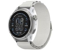 GIOPUEY 24mm Bracelet Compatible avec COROS APEX 4 46mm, Sangle tressée en Nylon Doux - Grey