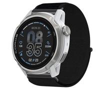 GIOPUEY 24mm Bracelet Compatible avec COROS APEX 4 46mm, Sangle tressée en Nylon Doux [Unisexe] - Black