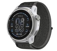 GIOPUEY 24mm Bracelet Compatible avec COROS APEX 4 46mm, Sangle tressée en Nylon Doux [Unisexe] - Darkgrey