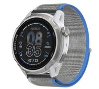 GIOPUEY 24mm Bracelet Compatible avec COROS APEX 4 46mm, Sangle tressée en Nylon Doux [Unisexe] - Grey