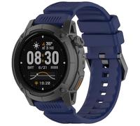GIOPUEY 24mm Bracelet Compatible avec COROS NOMAD/COROS APEX 4 46mm, Souple silicone Sangle Bracelet [Résistant à l'usure] [Respirant] - dark blue