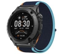 GIOPUEY 24mm Bracelet Compatible avec COROS Nomad, Sangle tressée en Nylon Doux [Unisexe] - Blue