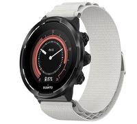 GIOPUEY 24mm Bracelet Compatible avec SUUNTO 9 BARO, Sangle tressée en Nylon Doux - Grey