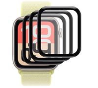 GIOPUEY 3 Pack Protection Écran pour Apple Watch SE 3 44mm (2025), [Couverture Complète] Mince Matériau Composite Film [Anti-Rayures] [Anti-Bulle] - Transparent