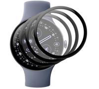 GIOPUEY 3 Pack Protection Écran pour Google Pixel Watch 4 45mm, [Couverture Complète] Mince Matériau Composite Film [Anti-Rayures] [Anti-Bulle] - Transparent