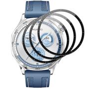 GIOPUEY 3 Pack Protection Écran pour Huawei Watch GT 6 Pro 46mm, [Couverture Complète] Mince Matériau Composite Film [Anti-Rayures] [Anti-Bulle] - Transparent
