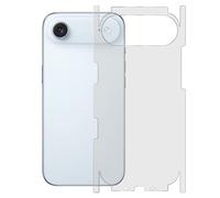 GIOPUEY 3 Pièces Arrière Protection Compatible avec iPhone Air 2025/17 Air, TPU Souple, Fin, Texture Mate, Bordure de Protection - Translucent