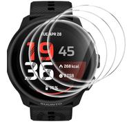 GIOPUEY 4 Pièces Verre Trempé pour Suunto RUN 2 Protection Écran | Dureté 9H, Résistant aux Rayures, Sans Bulles, Transparent HD, Film de Protecteur pour Verre Trempé, Protection D'écran