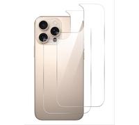 GIOPUEY Arriere Protection Compatible avec iPhone 16 Pro, TPU Souple Matériaux de Haute qualité iPhone 16 Pro Film Protection Arriere - Clear [2 Pièces]