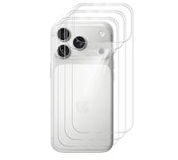 GIOPUEY Arriere Protection Compatible avec iPhone 17 Pro, TPU Souple Matériaux de Haute qualité iPhone 17 Pro Film Protection Arriere - Clear [3 Pièces]