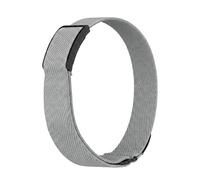 GIOPUEY Biceps Bracelet Compatible avec Amazfit Helio Strap, élastique réglable Sangle tressée en Nylon Doux [Unisexe] - Grey