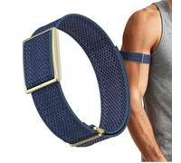 GIOPUEY Biceps Bracelet Compatible avec Polar Loop Strap, élastique réglable Sangle tressée en Nylon Doux [Unisexe] - A-Blue