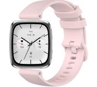 GIOPUEY Bracelet Compatible avec Amazfit Active 2 Square, Souple silicone Sangle Bracelet [Résistant à l'usure] [Respirant] - Pink